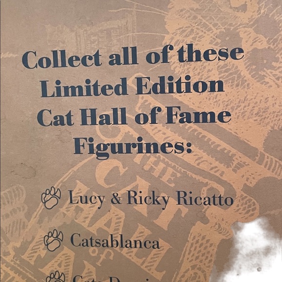 1998 Cat Hall of Fame “Catsablanca”  Collectors Item 240. #177/5000. - Picture 8 of 9